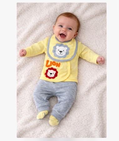 Costumase - Set hainute, 0-3 luni, I Love mama