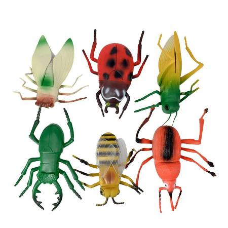 Figurine - Set insecte multicolore