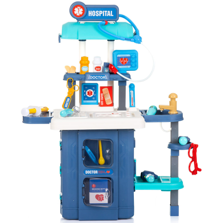 Set jucarie Chipolino Doctor 3 in 1 72,5 cm cu accesorii [1]