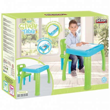 Set Masuta cu scaun pentru copii Pilsan Study Table [1]