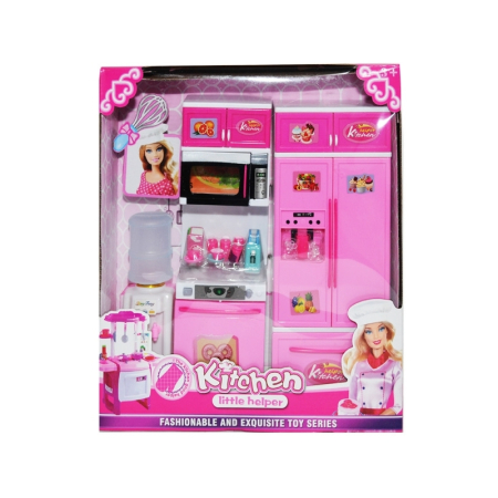 Jucarii role-play copii - Set Mobilier bucatarie,Roben,Multicolor,3 ani +