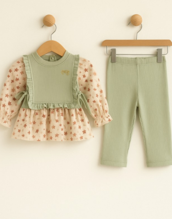 Set rochita si colanti, floral [1]