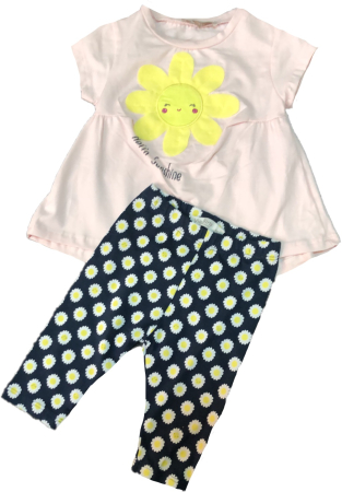 Rochite - Set rochita si colanti,micuta margareta,roz