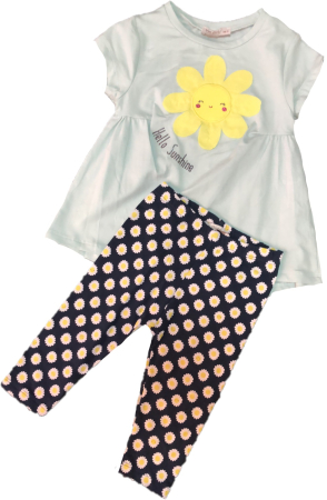 Rochite - Set rochita si colanti,micuta margareta,vernil