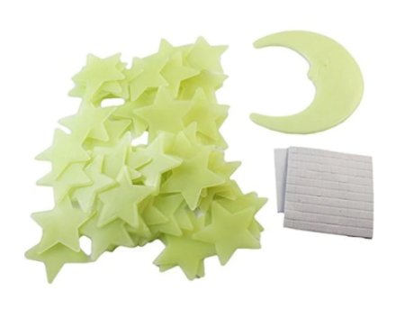 La somn - Sticker decorativ,Stelute Fosforescente.