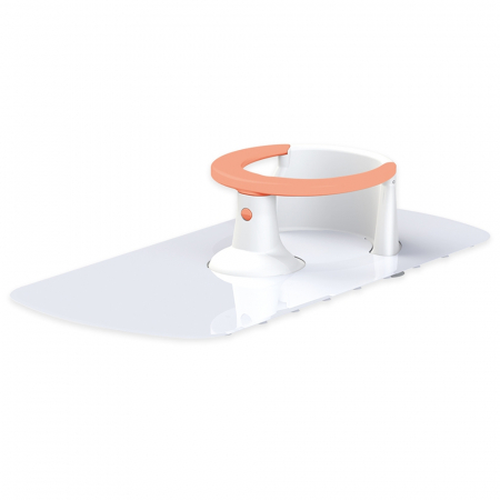 Suport Bebelusi Pentru Baie cu Covoras Antiderapant, 16.5x80x38 Cm, Dolu [1]