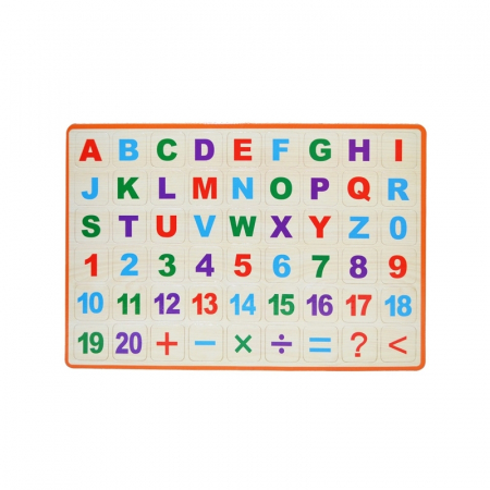 Tablita Magnetica, 46,5cm, Alb-Negru + Accesorii [2]