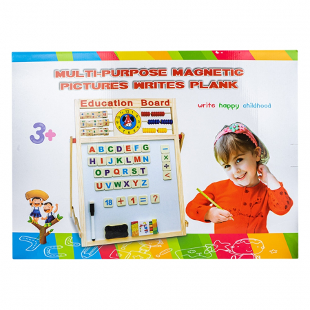 Tablita Magnetica, 60x50cm, Alb-Negru + Accesorii [1]