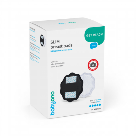 Tampoane san NATURAL NURSING Babyono, negre, 24 bucati [1]