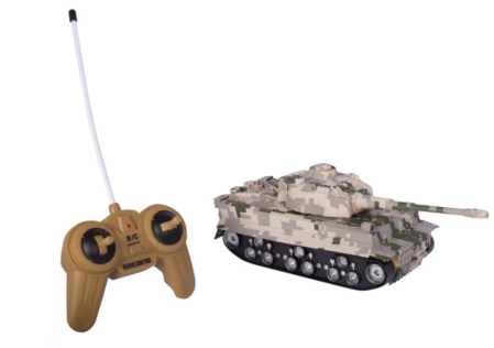 Masinute si trenulete - Tanc cu telecomanda Cool Machines Tiger II, camuflaj