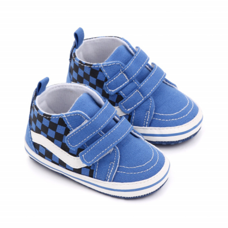 Bebe - Tenisi albastri in carouri bleumarine