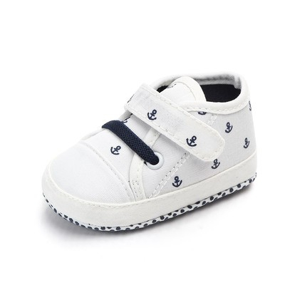 Baietei - Tenisi bebelusi albi - Ancore