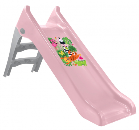 Corturi si jucarii de exterior - Tobogan, Mochtoys Jungle Pastel, 140 cm