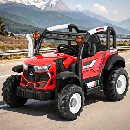 Tractor Cu Acumulator, 2 Motoare, 12V, 4.5A [2]