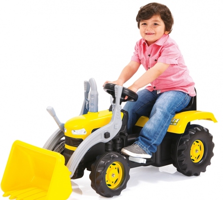 Tractor excavator cu pedale, 53x113x45cm - Dolu [2]