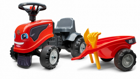 Tractor fara pedale cu remorca Falk Same [2]