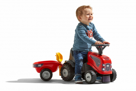 Tractor fara pedale cu remorca Falk Same [1]