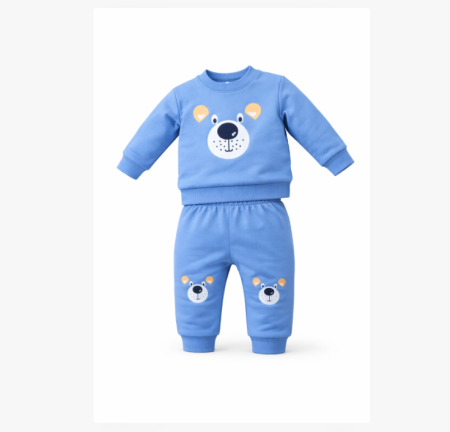 Set nou nascut - Trening baieti, Catel cu sapca