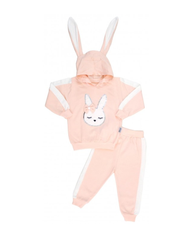 Trening - Trening cu gluga,iepuras roz