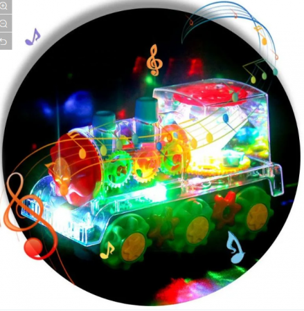 Trenulet muzical si cu lumini stroboscopice [4]