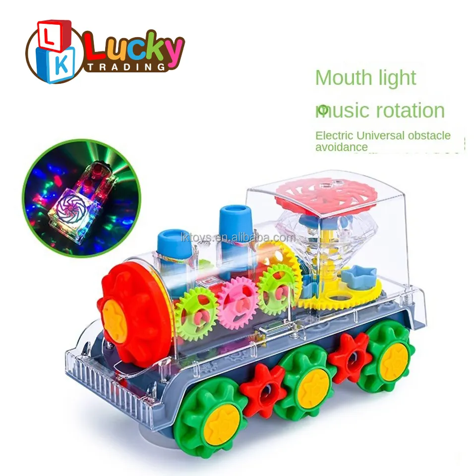 Trenulet muzical si cu lumini stroboscopice [2]