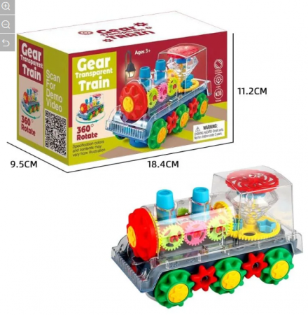 Trenulet muzical si cu lumini stroboscopice [5]