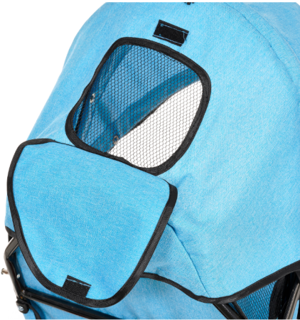 Tricicleta,3 in 1,cu scaun reversibil si pozitie de somn,cu claxon,Bubu-Still, produs in Elvetia,albastra [1]