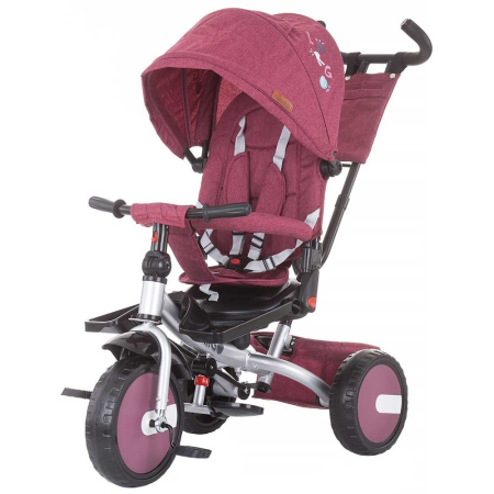 Triciclete - Tricicleta Chipolino Largo orchid,cu scaun reversibil si pozitie de somn
