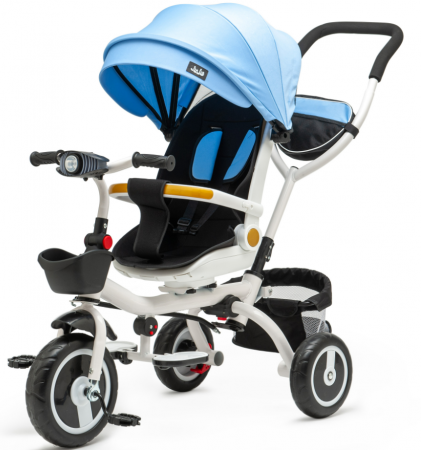 Triciclete - Tricicleta copii Juju Bliss Ride, Albastra