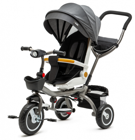 Pentru bebe - Tricicleta copii Juju Bliss Ride, Gri