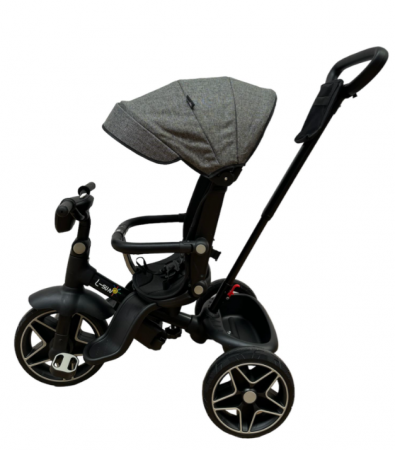 Tricicleta cu scaun reversibil Still, 6-36 luni, cu pozitie de somn, roata cauciuc, cu lumini, muzica si ornamente colorate, SL05 [3]