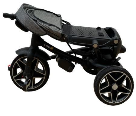 Tricicleta cu scaun reversibil Still, 6-36 luni, cu pozitie de somn, roata cauciuc, cu lumini, muzica si ornamente colorate, SL05 [4]