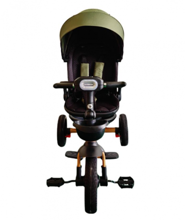 Tricicleta cu scaun reversibil Still, 6-36 luni, cu pozitie de somn, roata cauciuc, cu lumini si muzica, SL06 [3]