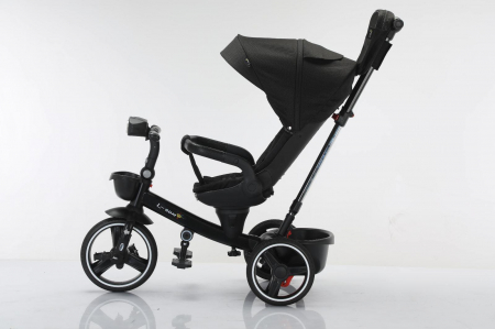 Tricicleta cu scaun reversibil Still, 6-36 luni, cu pozitie de somn, roata cauciuc, cu lumini si muzica, SL06 [5]