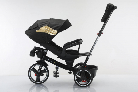 Tricicleta cu scaun reversibil Still, 6-36 luni, cu pozitie de somn, roata cauciuc, cu lumini si muzica, SL06 [3]