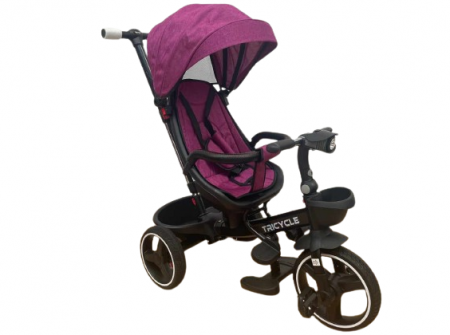 Triciclete - Tricicleta cu scaun reversibil Still, 6-36 luni, cu pozitie de somn, roata plina, Bubu-Still®