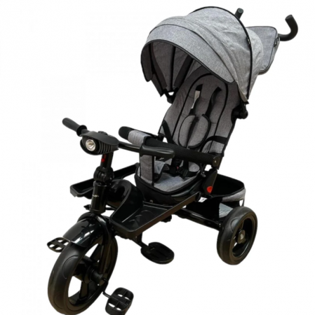 Triciclete - Tricicleta cu scaun reversibil Still, 6-36 luni, cu pozitie de somn, roata plina