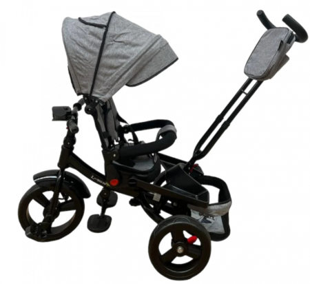 Tricicleta cu scaun reversibil Still, 6-36 luni, cu pozitie de somn, roata plina [2]