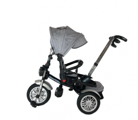 Tricicleta cu scaun reversibil Still, 6-36 luni, cu pozitie de somn, roata plina, cu lumini si sunete, tip motocicleta [2]