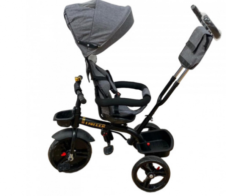 Tricicleta cu scaun reversibil Still, 8-48 luni, roata plina tip Eva, cu ghiozdanel [1]