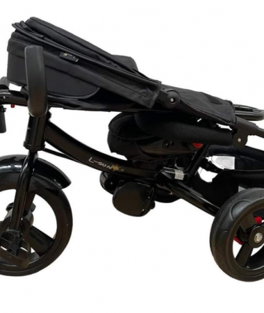 Tricicleta cu scaun reversibil Still, de la 6 luni la 5 ani, cu pozitie de somn, roata Eva plina, siliconata [5]