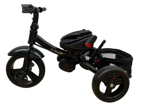 Tricicleta cu scaun reversibil Still, de la 6 luni la 5 ani, cu pozitie de somn, roata Eva plina, siliconata [7]