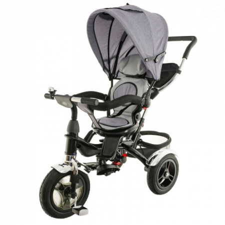 Tricicleta Cu Sezut Reversibil Eurobaby T307 - Gri [2]