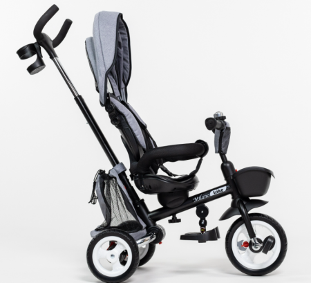 TRICICLETA PLIABILA PENTRU COPII MILANO GRI [4]