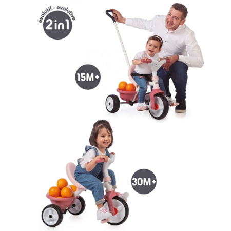 Tricicleta Smoby Be Move pink [3]