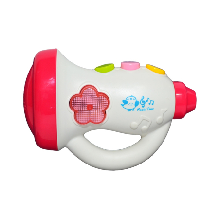 Jucarii interactive bebe - Trompeta Cu Baterii, Pentru Bebelusi