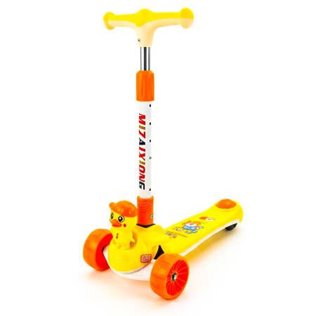 Jucarii - Trotineta cu 3 roti, led - Puisor