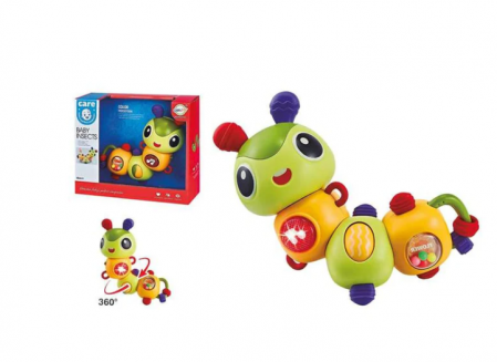 Jucarie interactiva, Omida, rotativa, parti moi dentitie, muzica si lumini, multiarticulata [1]