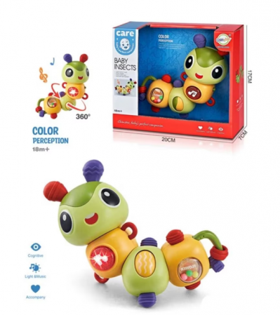 Jucarie interactiva, Omida, rotativa, parti moi dentitie, muzica si lumini, multiarticulata [5]