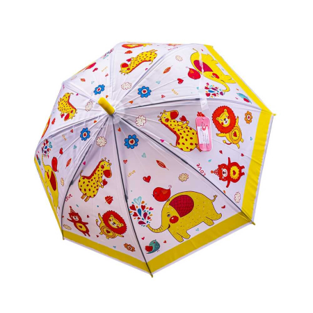 La scoala - Umbrela Pentru Copii, Cu Desene Disney, 65cm,animalute